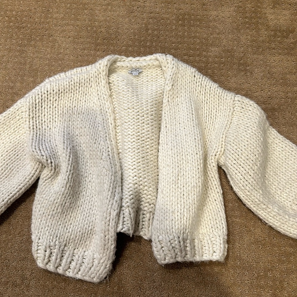 Chunky Cardigan Sweater
